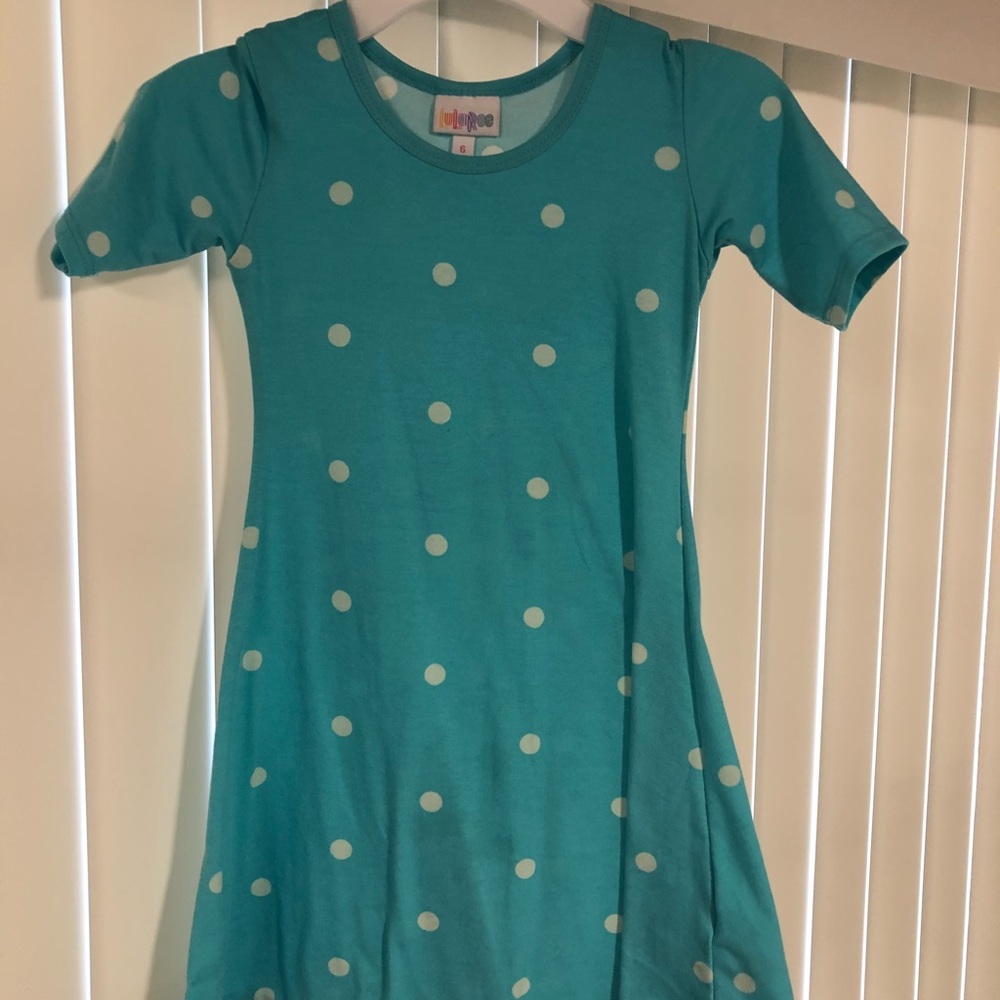 LuLaRoe dress girls size 6